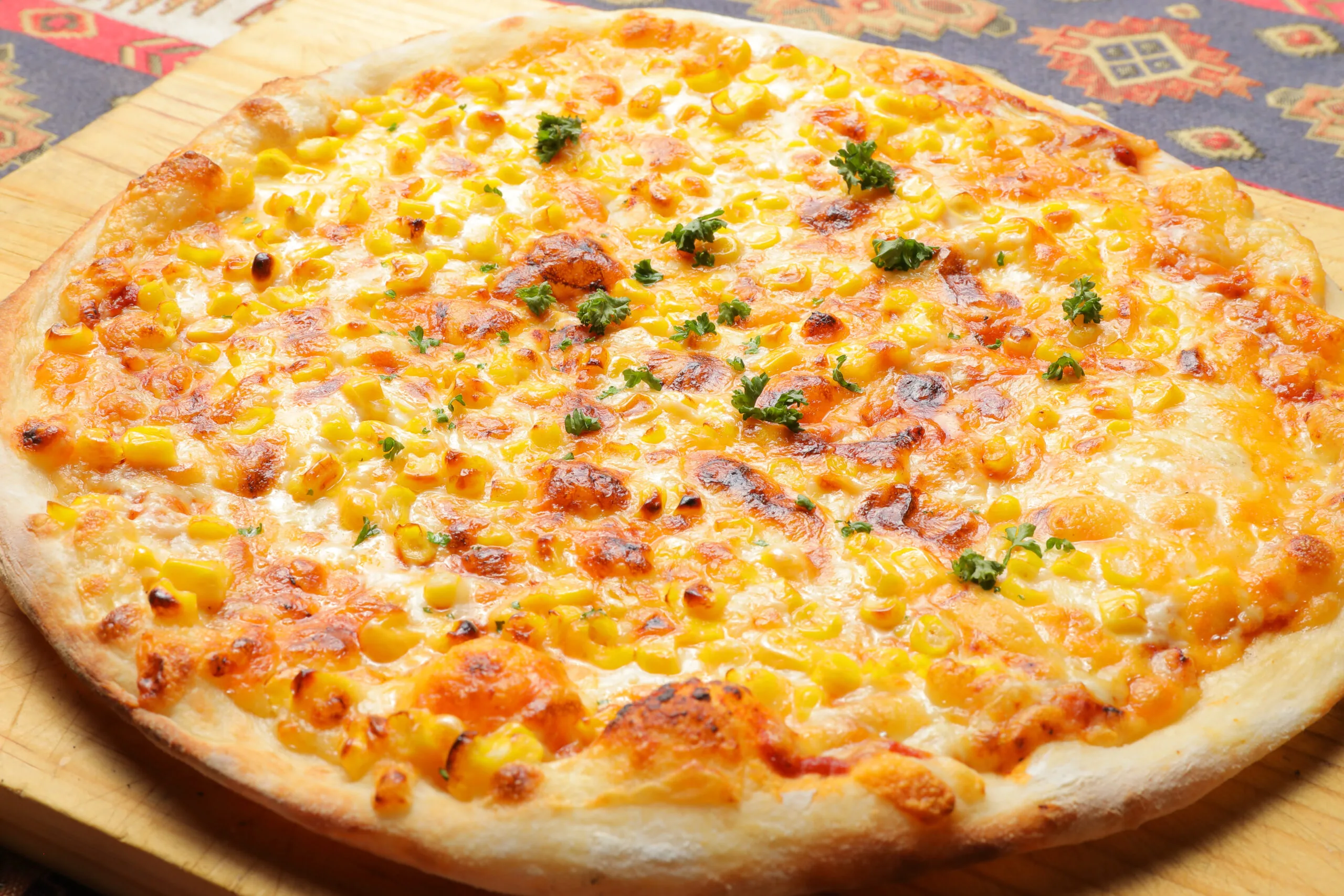 マヨコーンチーズピザ